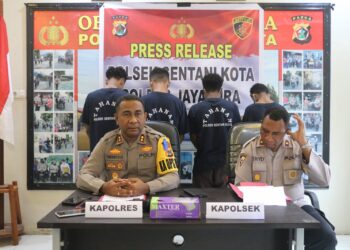 Curamor Ditukar dengan Ganja Berhasil Dibongkar Unit Reskrim Polsek Sentani Kota