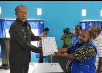 Serahkan DPA, PJ. Bupati Sirait Minta OPD Laksanakan Tiga Program Strategis Nasional