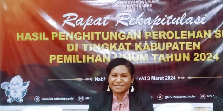 Tersisa 6 Distrik, KPUD Nabire Akan Minta Tambahan Waktu, Pleno Rekapitulasi Suara Tingkat Kabupaten