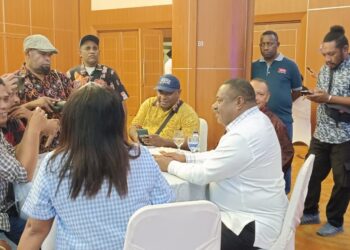 Boy Markus Dawir Buka Puasa Bersama PPM, Relawan Progib Papua dan Insan Pers