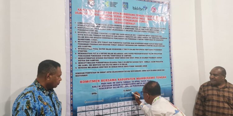 Tahun 2025,Pemkab Mamteng Target Penurunan Stunting Enam Persen