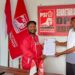 Bakal Calon Bupati Biak Numfor Anton Mansnembra dan Calon Wakil H.ABD Rahman, Resmi Daftar ke Parta PSI