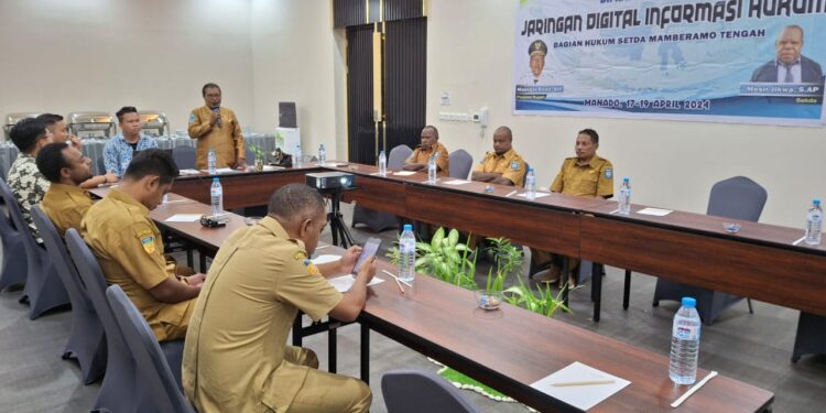 Bagian Hukum Setda Pemkab Mamteng Ikut Bimtek JDIH