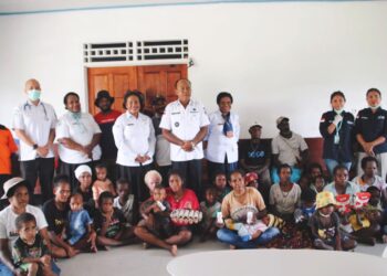 Penjabat Bupati Kunjungi Posyandu Gimbis