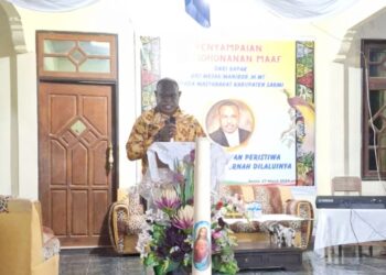 Maju Pilkada Sarmi 2024, Mesak Manibor Sampaikan Permohonan Maaf Secara Terbuka Kepada Masyarakat Kabupaten Sarmi