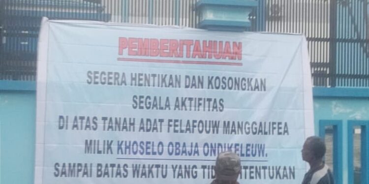 Kepala Suku Obaja Ondikeleuw, Sesalkan PT Trigana Jayapura Serobot Tanah Adat