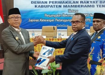 DPRD Gelar Sidang LKPJ Bupati Mamberamo Tengah Tahun Anggaran 2023