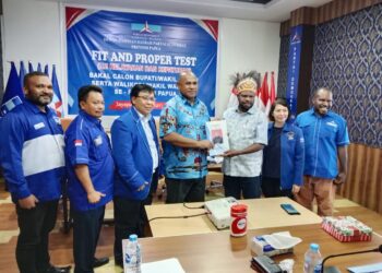 Maju Untuk Menang’ Kandidat Bacabup Jayapura TYM’ Sudah Ikuti Fit and Proper Test di 5 ParPol