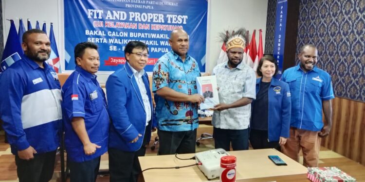 Maju Untuk Menang’ Kandidat Bacabup Jayapura TYM’ Sudah Ikuti Fit and Proper Test di 5 ParPol