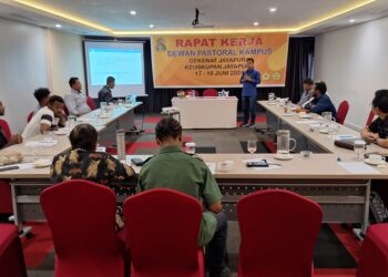 Dewan Pastoral Kampus Dekenat Jayapura Gelar Raker