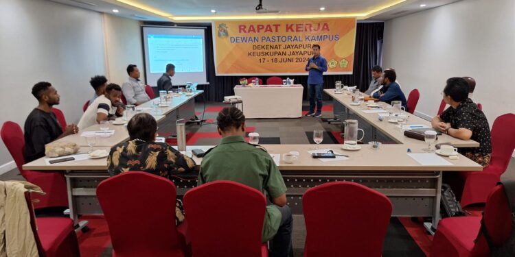 Dewan Pastoral Kampus Dekenat Jayapura Gelar Raker