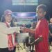 MRP dan Kapolres Jayapura ,Berikan Suport Hadiah Kepada Juara Turnamen Sepak Bola Mini