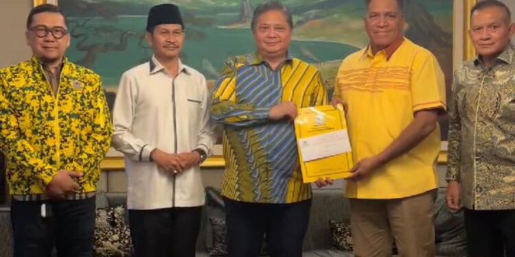 Golkar Papua Tegak Lurus pada Keputusan DPP yang Rekomendasikan Paulus Waterpauw