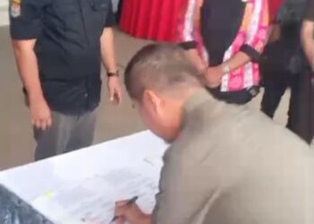 Pemerintah Beserta Masyarakat Supiori Sampaikan Terima Kasih kepada Pj.Gubernur Papua