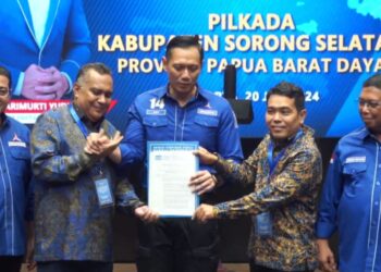 Sah! PKS, Giliran Demokrat Rekomendasi Yance Salambauw -Ahmad Samsudin Sebagai Bakacada SorSel