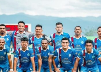 Jumat Pagi, Tim PSBS Biak Tiba di Jayapura, Sporter dan Masyarakat Siap Arakarakan