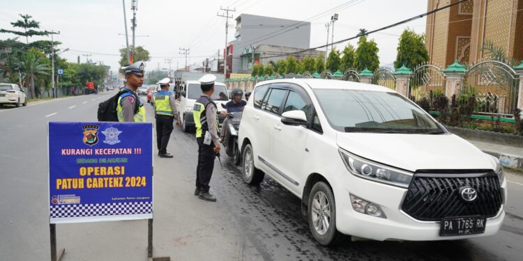 Pelaksanaan Operasi Patuh Cartenz 2024 Polres Jayapura Dinyatakan Selesai, Ini Hasilnya