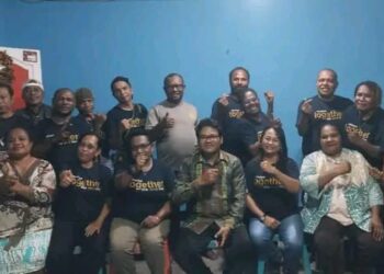 Meriahkan HUT RI Ke- 79 Tahun’ Alumni SMP N1 Sentani’ Gelar Lomba Tari Yospan