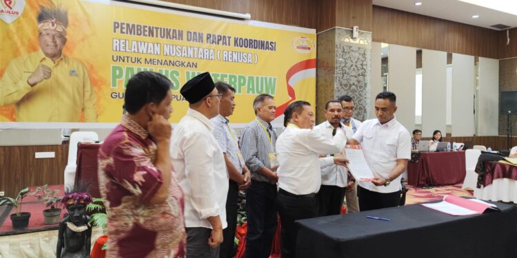 Terus Bergerak, Paguyuban Nusantara Dukung Paulus Waterpauw Maju Pilkada Papua