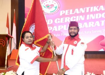 HYU Lantik Tokoh Perempuan Maibrat Jadi Ketua DPD Gercin Indonesia Provinsi Papua Barat Daya