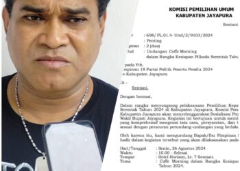 Ketua KPUD ET, Kaget Dengan Pembatalan Cofee Morning Bersama Parpol