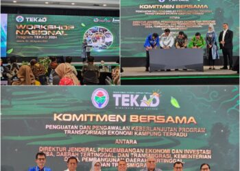 Pj. Bupati Jayapura, Ir. Semuel Siriwa, Lakukan Penandatanganan Progam TEKAD di Jakarta