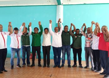 Koalisi Transformasi Jayapura Maju Deklarasi Paslon “ALGITO”