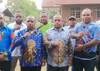 Pasangan DERU Siap Mendaftar ke KPU Pegunungan Bintang