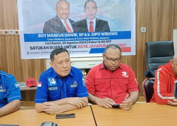 BMD-Dipo Hari Ini, Daftar di KPU Kota Jayapura