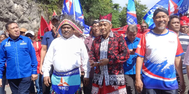 BMD-DIPO Resmi Mendaftar ke KPU Kota Jayapura