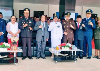 HUT RI Ke 79 di Supiori Berlangsung Aman dan Kondusif