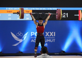 Ricko Saputra Persembahkan Emas Pertama untuk Kontingen Provinsi Papua