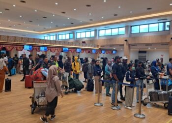 Trafik Bandara Sentani Periode Agustus 2024