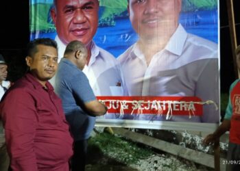 Pasbalon TEPAD Resmikan Posko Pemenangan di Kampung Kwadeware