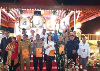 Pj. Bupati Jayapura’ Mari Wujudkan Demokrasi Damai dan Bermartabat