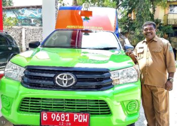 Pentingnya Literasi di Kabupaten Jayapura’ Dinas Perpustakaan Umum Terima Bantuan Mobil