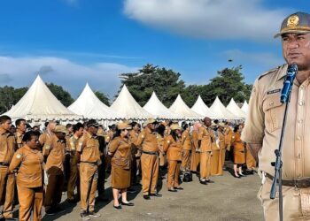 Ted Yones Mokay Resmi Berpamitan Kepada Pimpinan Pemkab Jayapura