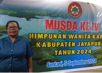 MUSDA Ke-IV HWK Kabupaten Jayapura ‘ Elisabeth Yantewo Terpilih Sebagai Ketua