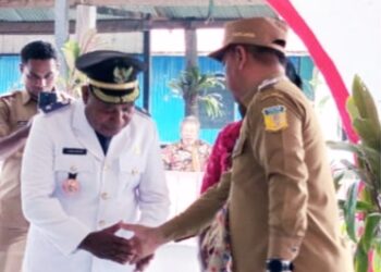 Lukas Mokay Sampaikan Terima Kasih pada  Pj Bupati Jayapura