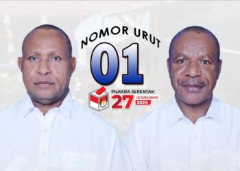Denius-Rumin Bersyukur Peroleh Nomor Urut 01