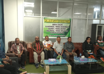 Pemeriksaan Kesehatan 3 Bapaslon Tuntas, KPU Supiori Tunggu Hasilnya