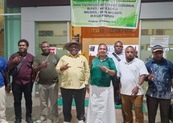 Calon Bupati dan Wakil Bupati Yahukimo Didimus Yahuli – Esau Miram Jalani Tes Kesehatan di RSUD Jayapura