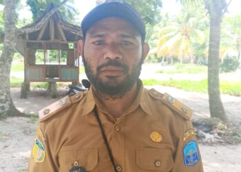 Yosua Kristian Binur : Peluncuran 1 Unit Rumpon Berasal dari Dana Kampung Semoga Bermanfaat dan Menjadi Berkat bagi Masyarakat Kampung Warbor