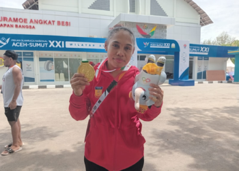 Natasya Beteyob Suplai Emas Kedua untuk Papua