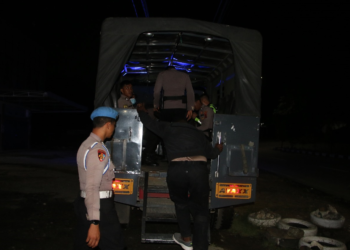 Tingkatkan Keamanan Jelang Pilkada 2024, Polres Jayapura Laksanakan Patroli