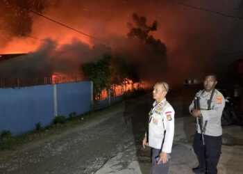 Kasus Kebakaran SD YPK ML’ Masih di Selidiki Satuan Res Jayapura