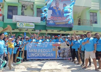 Jelang HUT Ke-5, Partai Gelora Gelar Aksi Peduli Lingkungan