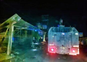 Setelah Kebakaram SD YPK ML, Terjadi Lagi Kebakaran di Pasar Pharaa Sentani