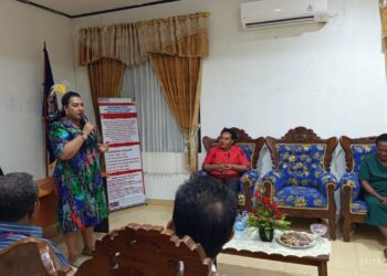 Anggota MRP Pokja Perempuan Tatap Muka Bersama Pj. Bupati Sarmi