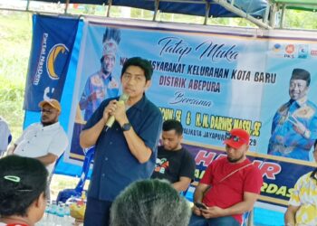 Kampanye di Abepura, JBR-HADIR Memberi Jaminan, Seluruh Anak di Kota Jayapura Sekolah Gratis